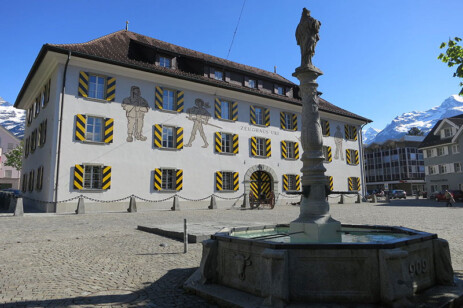 das Zeughaus in Kanton Uri